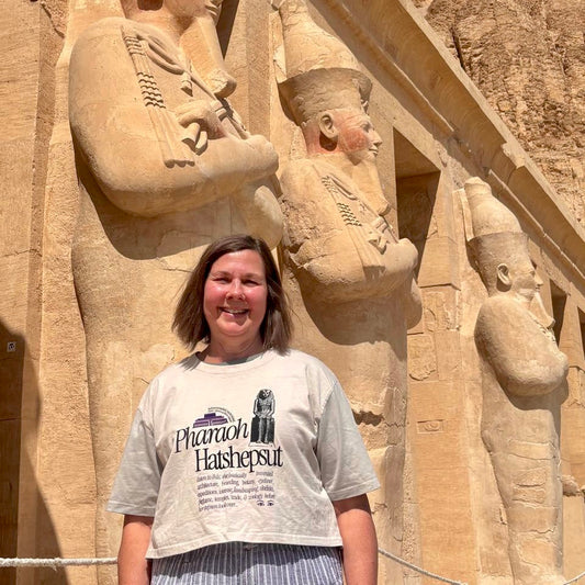 Pharaoh Hatshepsut (1507–1458 BCE), crop tee