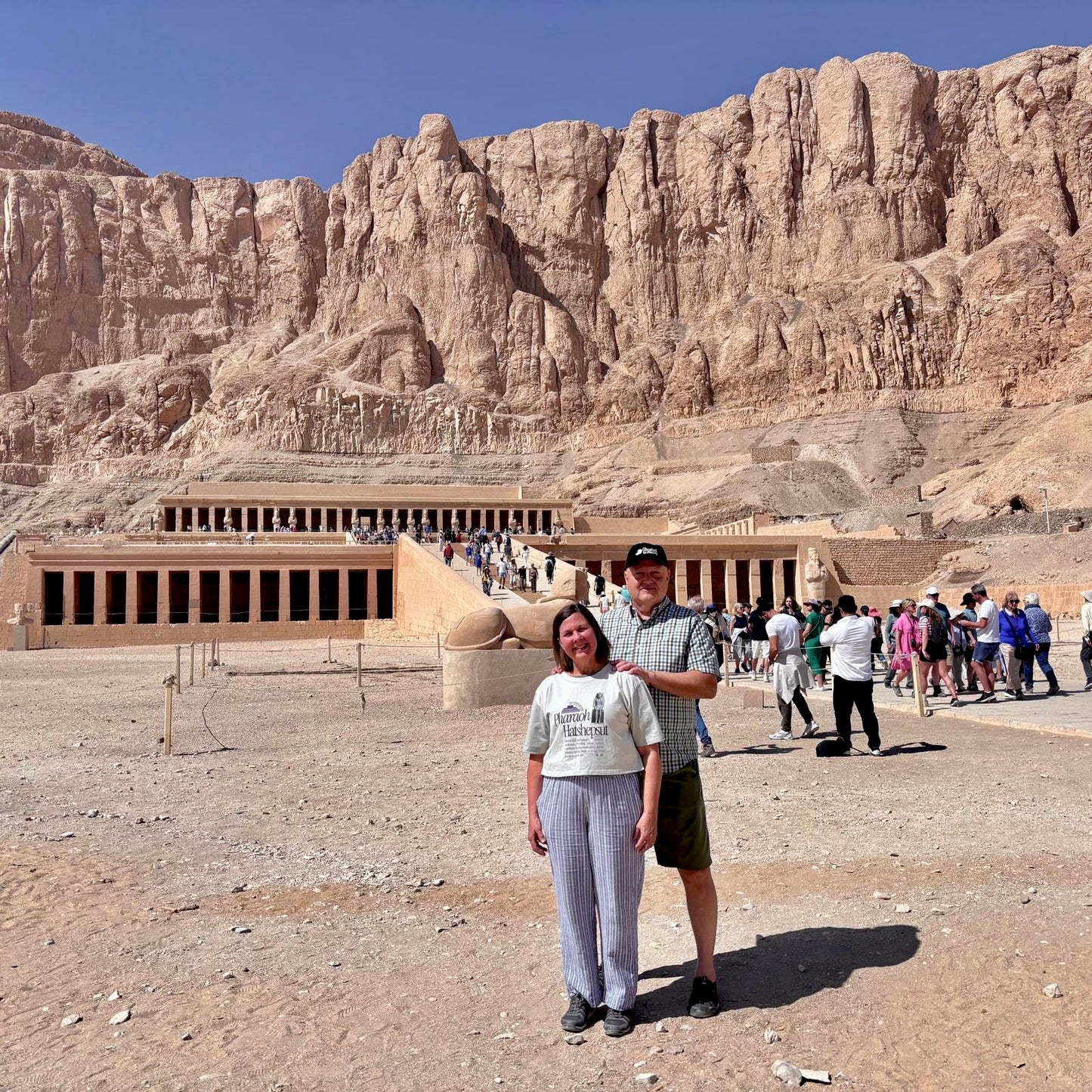 Pharaoh Hatshepsut (1507–1458 BCE), crop tee