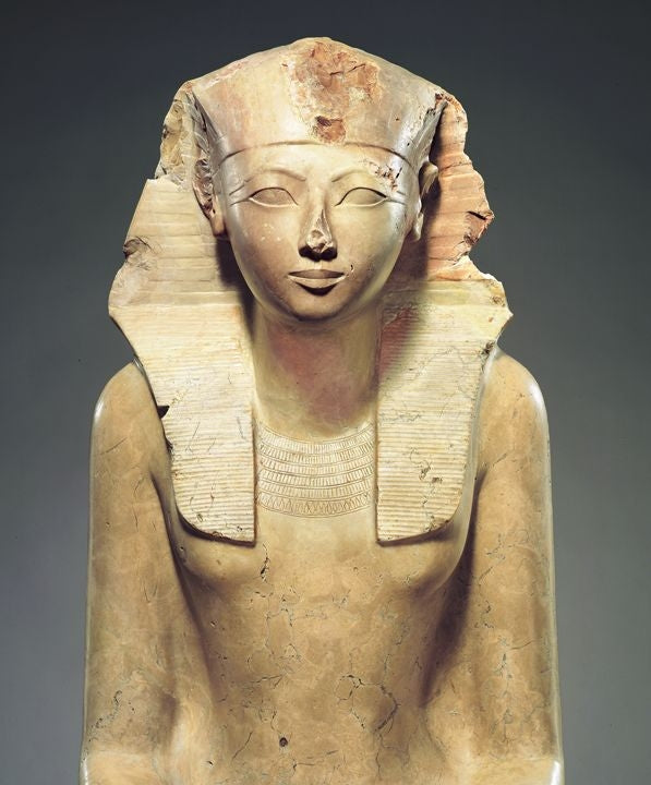 Pharaoh Hatshepsut (1507–1458 BCE) — crop tee