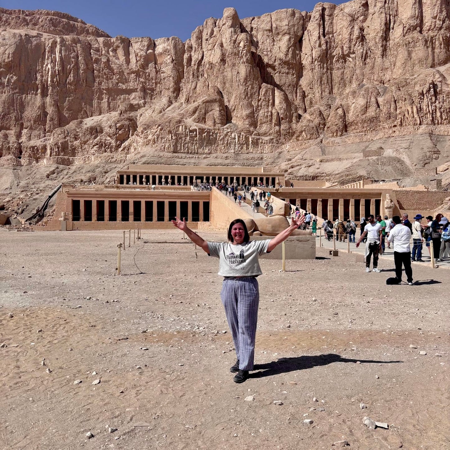 Pharaoh Hatshepsut (1507–1458 BCE), crop tee